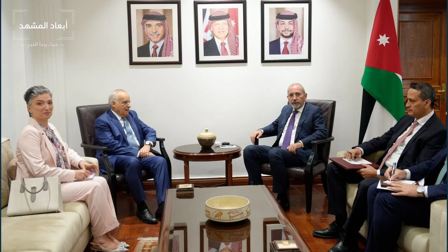 الصفدي لسلامة: دعم سيادة لبنان وضرورة انسحاب إسرائيل