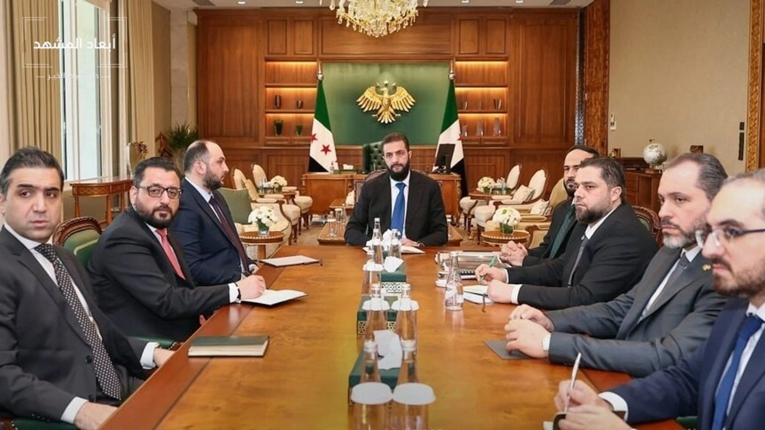 الشرع يبحث مشاريع لحلب تشمل الصناعة والسياحة ومدينة للمعارض