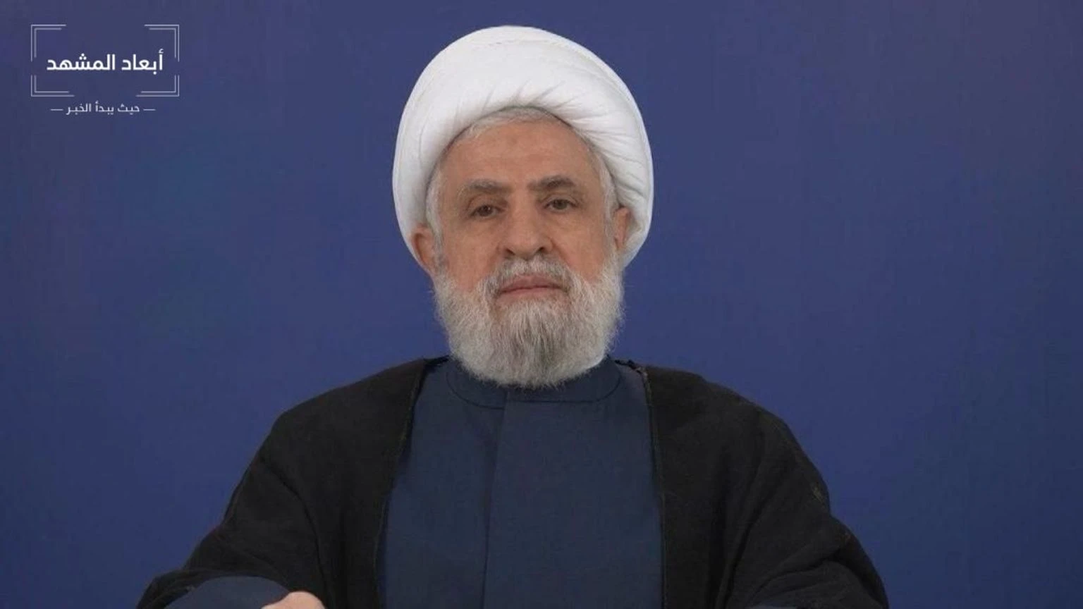 نعيم قاسم يدعو إلى تجميد التفاوض المباشر ويعلن التحضير لمشروع إيواء