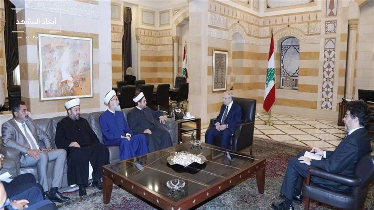 رئيس الوزراء نواف سلام يؤكد لوفد «دار الإفتاء» حرصه على كامل الجنوب وأهله