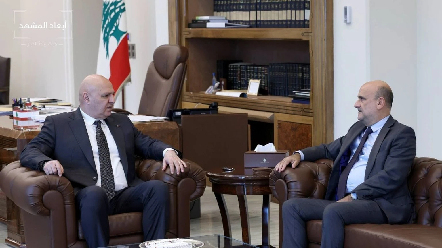 أبي رميا بعد لقاء عون: التفاوض مدخل إلى سيادة الدولة وحصرية السلاح