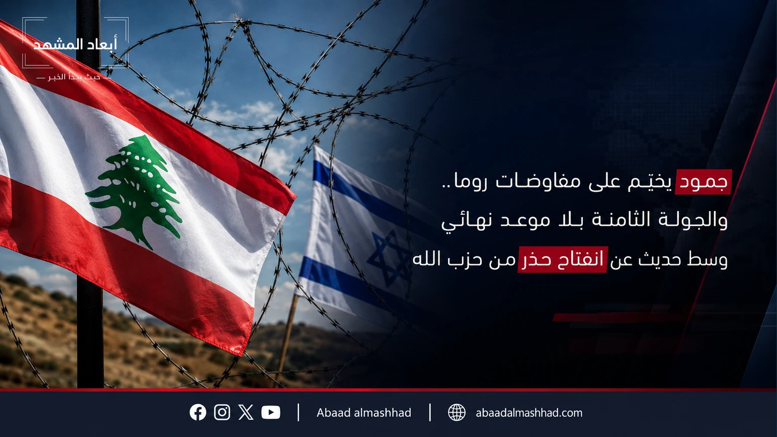 جمود يخيّم على مفاوضات روما. والجولة الثامنة بلا موعد نهائي وسط حديث عن انفتاح حذر من حزب الله